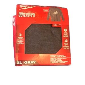 COPY - Milwaukee Tool Heavy Duty Long Sleeve T-Shirt - Gray | Men’s XL